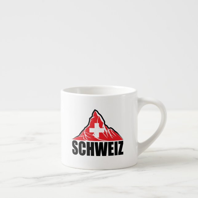 Schweiz Matterhorn Schweiz Espressomugg (Höger)