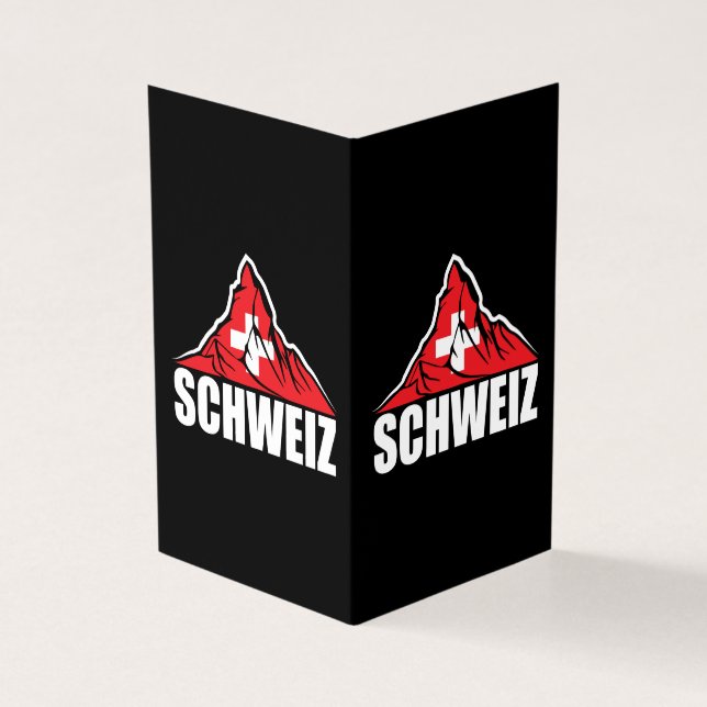 Schweiz Matterhorn Schweiz Kort (Utsida)