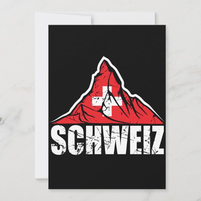 Schweiz Matterhorn Switzerland Vintage (Framsida)