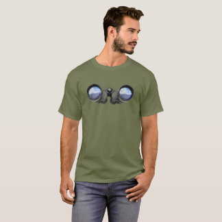 Schweiz Mountain Range Binoculars T Shirt