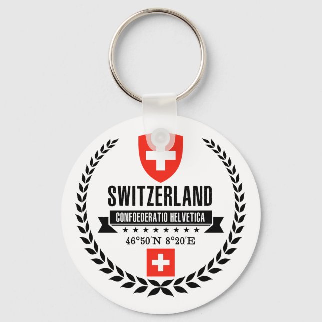Schweiz Nyckelring (Framsida)