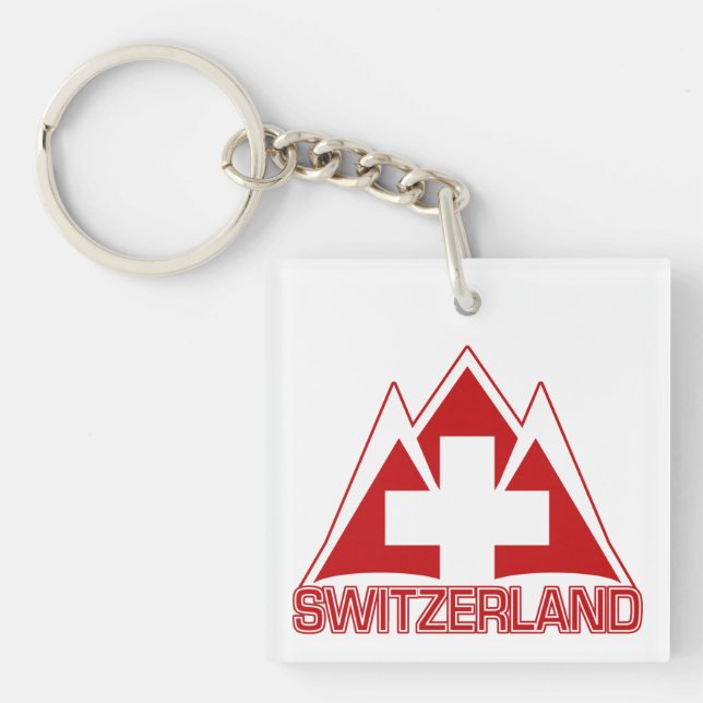 SCHWEIZ nyckelring (Framsidan)