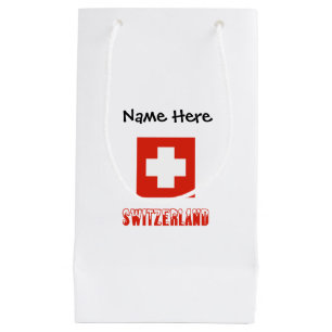 Schweiz och Schweiz Flagga med ditt namn