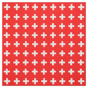 Schweiz och Schweiz Flagga mode, resor/sport Tyg