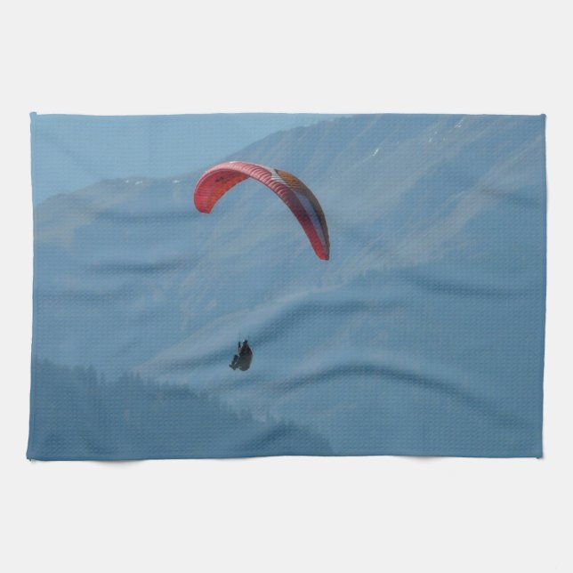 Schweiz Paraglider Kökshandduk (Horisontell)