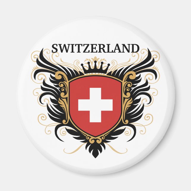 Schweiz [personalize] magnet (Framsidan)