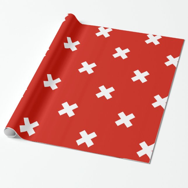 Schweiz Presentpapper (Utrullad)