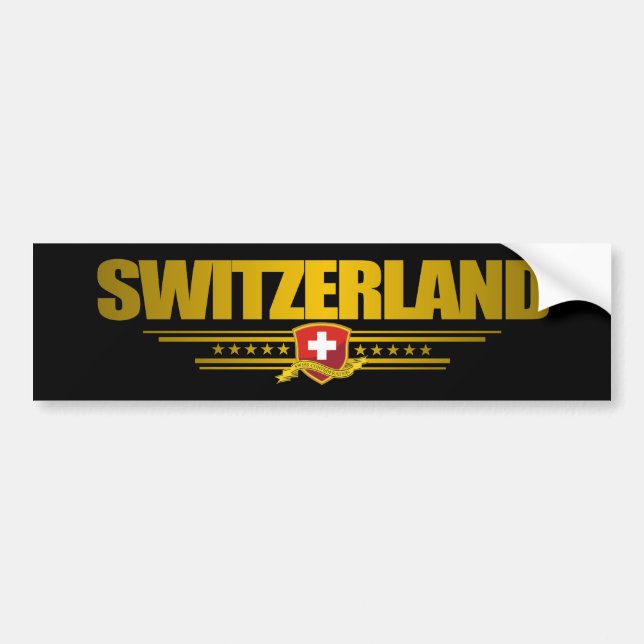 "Schweiz pride" Bildekal (Framsidan)