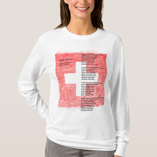 Schweiz - Salmo svizzero Tee (Framsida)
