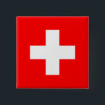 Schweiz (Schweiz) Flagga Knapp<br><div class="desc">Anpassade World Flagga Products - Var vänlig och lägg till din egen text.</div>