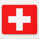 Schweiz (Schweiz) Flagga Musmatta<br><div class="desc">Anpassade World Flagga Products ( i världen) - Lägg gärna till din egen text.</div>