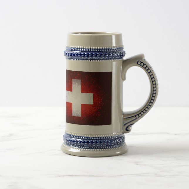 Schweiz, Schweiz Flagga Sejdel (Höger)