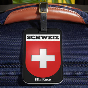 Schweiz Schweiz Jackar Arm Bagagebricka