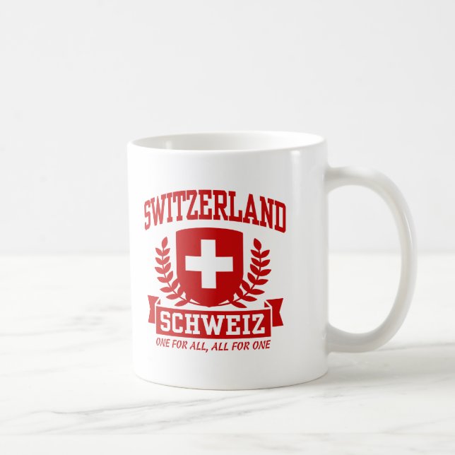 Schweiz Schweiz Kaffemugg (Höger)