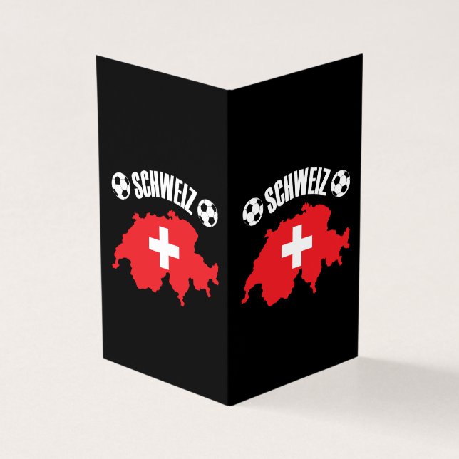 Schweiz Schweiz Karta Soccer Kort (Utsida)