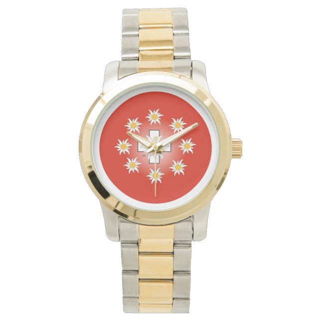 Schweiz Schweiz Schweiz Suisse Schweiz Armbandsur (Framsida)