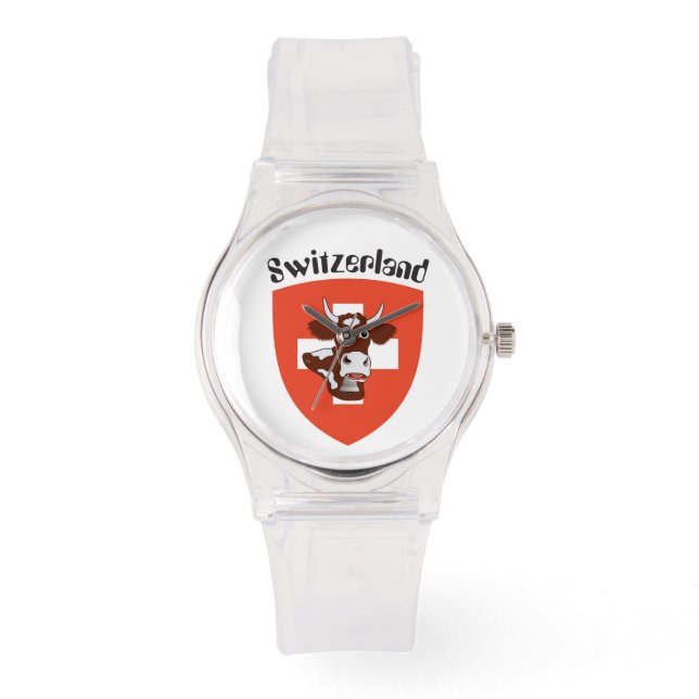 Schweiz Schweiz Schweiz Suisse Schweiz Armbandsur (Framsida)