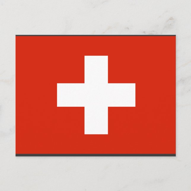 Schweiz, Schweiz Vykort (Framsida)