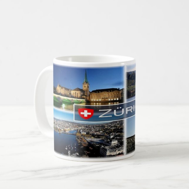 Schweiz - Schweiz - Zürich - Kaffemugg (Framsida vänster)