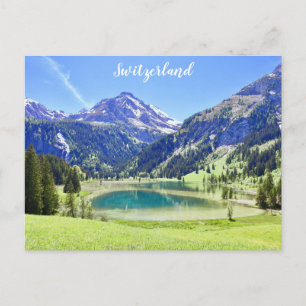 Schweiz schweiziska Alpernor Travel Photo Vykort