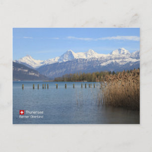 Schweiz skönhet vykort