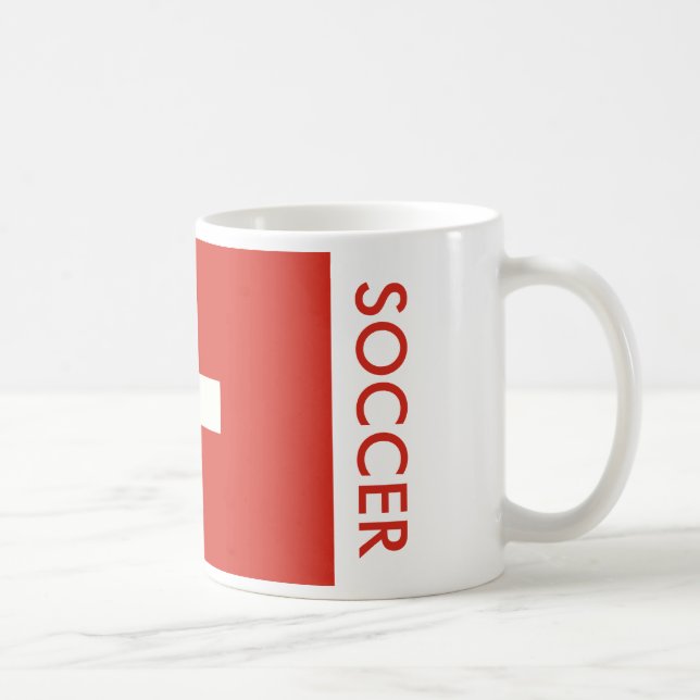 SCHWEIZ SOCCER KAFFEMUGG (Höger)