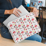 Schweiz Souvenirs Mönster Laptop Fodral<br><div class="desc">Vi presenterar vår schweiziska syvenerier Mönster ipad cover. En snyggt och ett praktiskt tillbehör som skyddar din iPad samtidigt som du visar kärlek för Schweiz! Sleeven har färgstarka illustrationer som mönster inspirerats av schweiziska ikoner, som Matterhorn, Swiss karta, Lucerne Chapel Bridge, Swiss Army Knivar och den traditionella schweiziska kon. Kontakta...</div>
