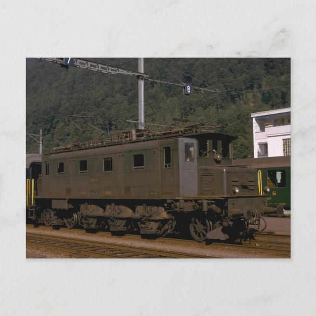 Schweiz, SSB - Schweiz Matat. Ry - elektrisk 10693 Vykort (Framsida)