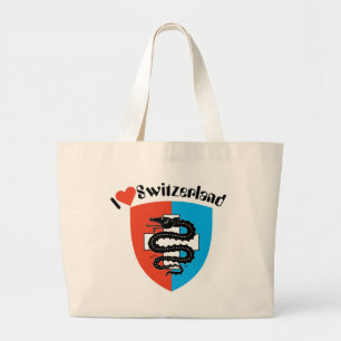 Schweiz Suisse Svizzera Svizra Schweiz Tasche Jumbo Tygkasse