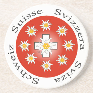 Schweiz Suisse Svizzera Svizra Schweiz Underlägg