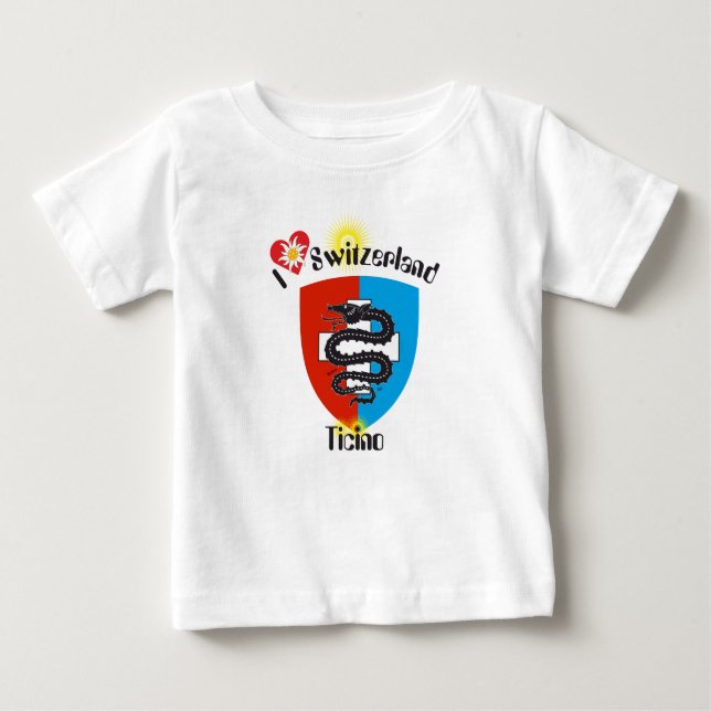 Schweiz Suisse Svizzera Svizra Switzerland T-Shirt (Framsida)