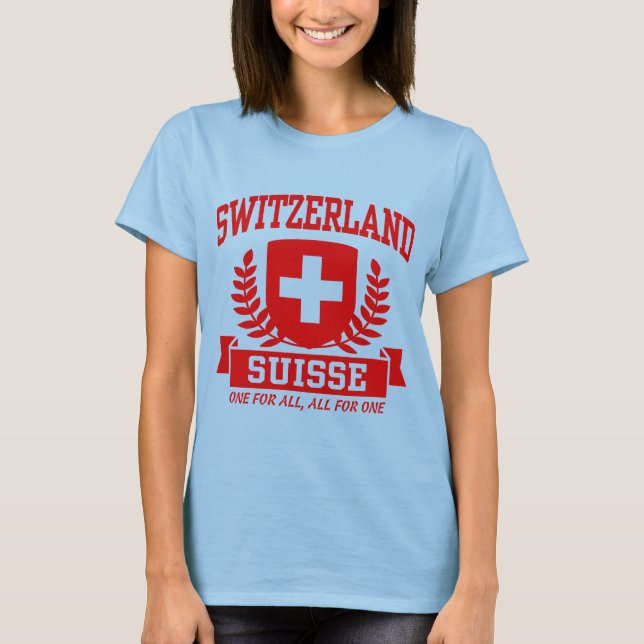 Schweiz Suisse Tröja (Framsida)