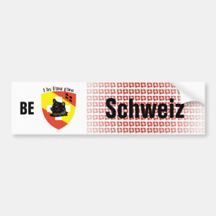 Schweiz Svizzera Suisse Bern Autoaufkleber Bildekal