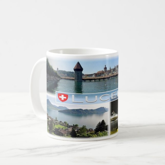 Schweiz - swiss - Lucerne - Luzern - Kaffemugg (Framsida vänster)