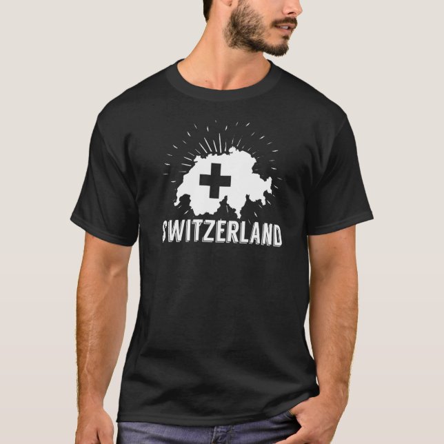 Schweiz T Shirt (Framsida)