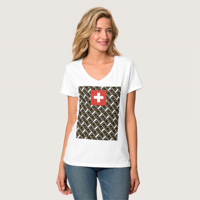 SCHWEIZ T SHIRT (Hel framsida)