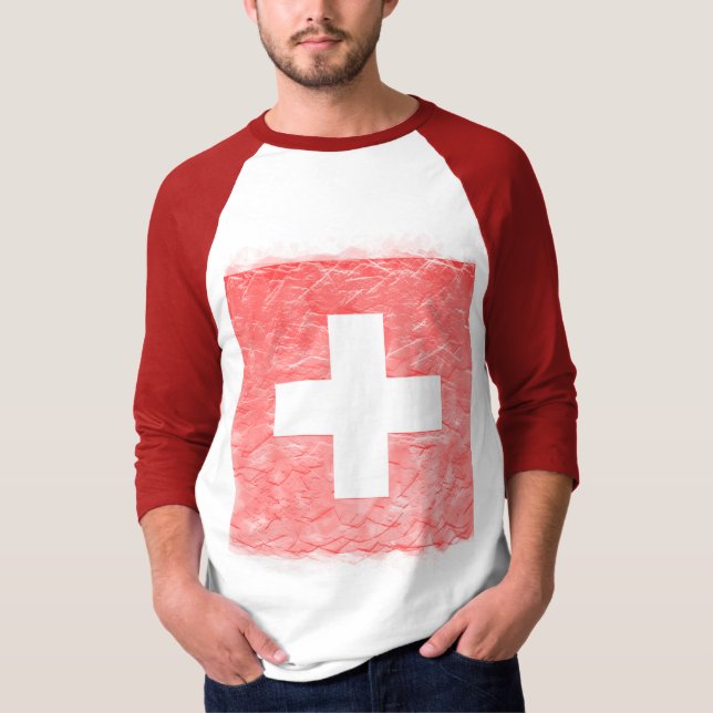 Schweiz T-shirt (Framsida)