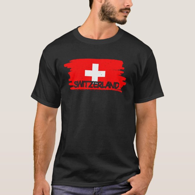 Schweiz T Shirt (Framsida)