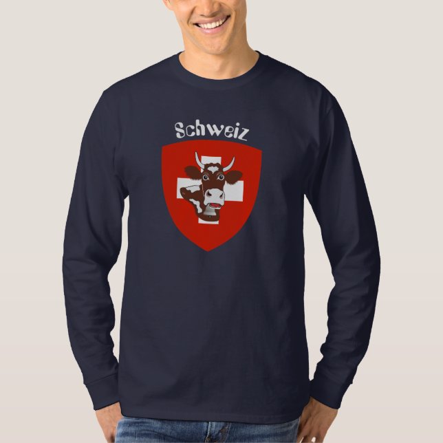 Schweiz T-Shirt (Framsida)