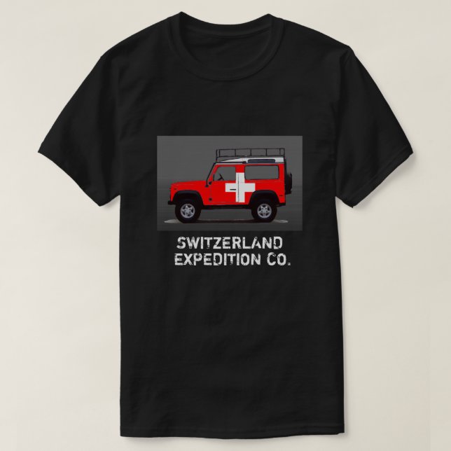 SCHWEIZ T SHIRT (Design framsida)
