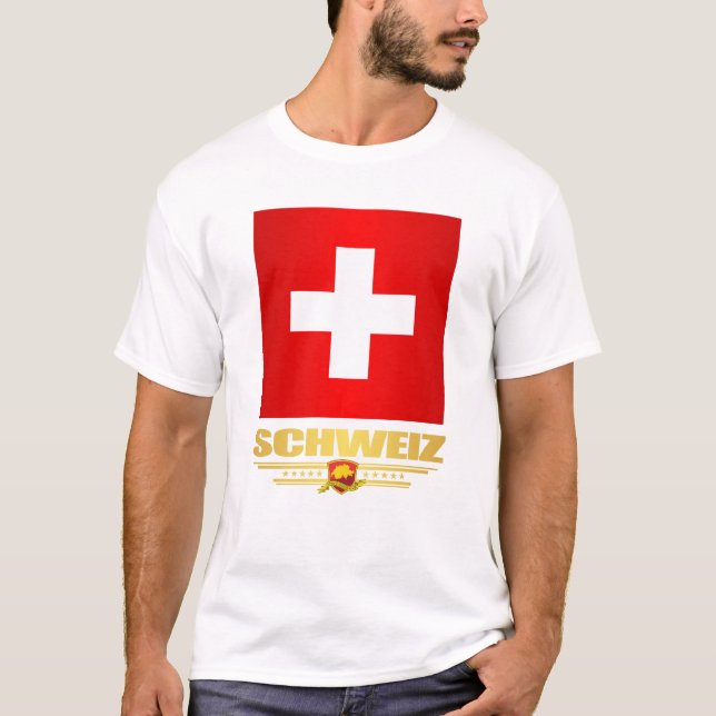 Schweiz T Shirt (Framsida)