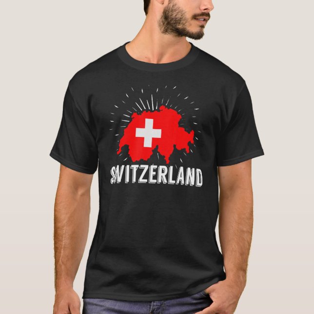 Schweiz T Shirt (Framsida)