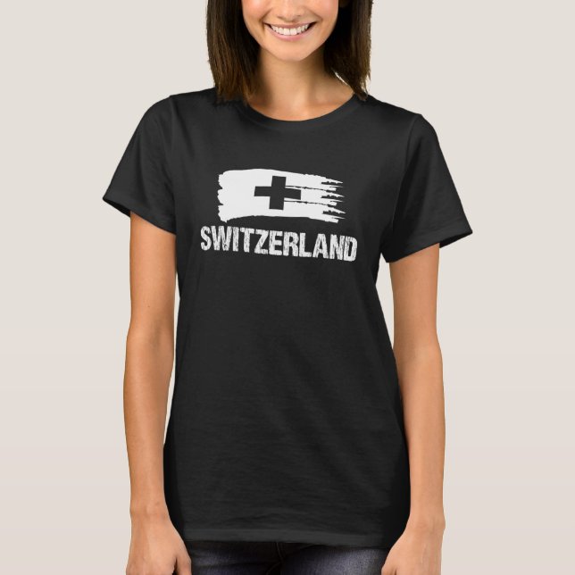 Schweiz T Shirt (Framsida)