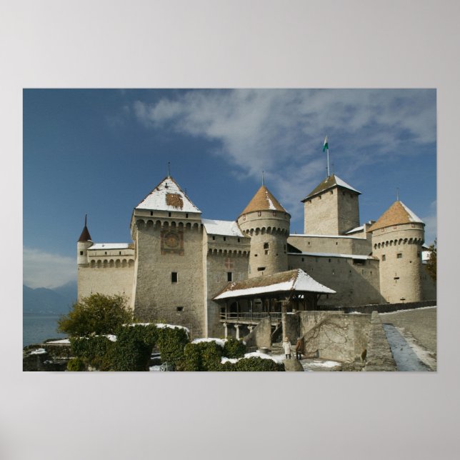 SCHWEIZ, Vaud), Schweiz Riviera, MONTREUX: Poster (Framsidan)