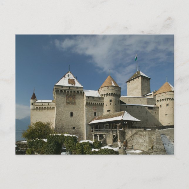 SCHWEIZ, Vaud), Schweiziska Rivieran, MONTREUX: Vykort (Framsida)