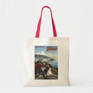 Schweiz Vintage Schweiziska turistresebyrå Tygkasse