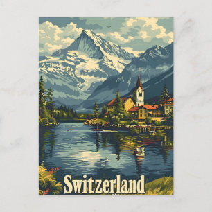 Schweiz vintage vykort