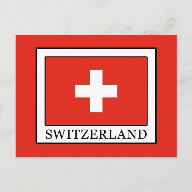 Schweiz Vykort (Framsida)