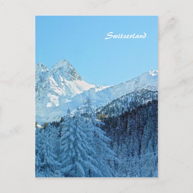 Schweiz Vykort (Framsida)