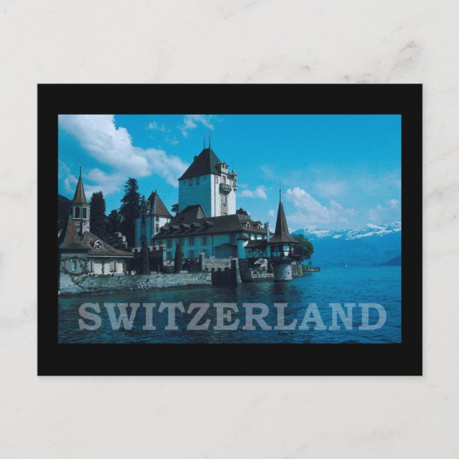 Schweiz Vykort (Framsida)